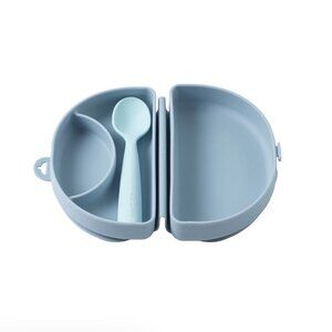 NWT - Miniware Fold & Scoop - Aquamarine + Aqua Spoon